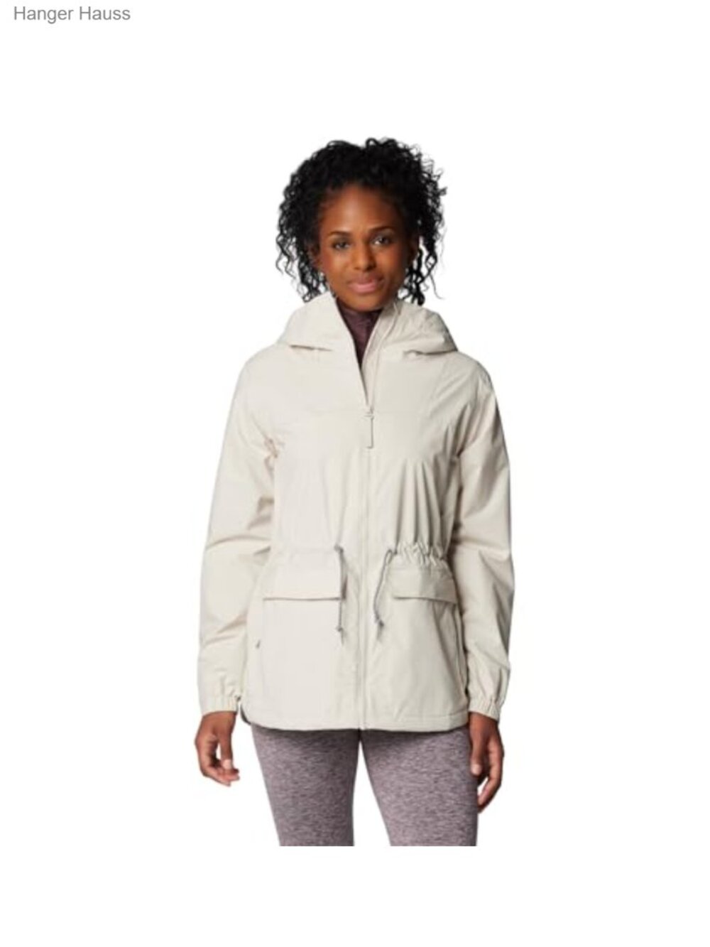 Columbia Sweet Creek II Lined Waterproof Rain Jacket with Fleece Lining